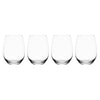 Lifetime Brands Mikasa 18 oz Clear Glass Lana Stemless Wine Glass - Open Box