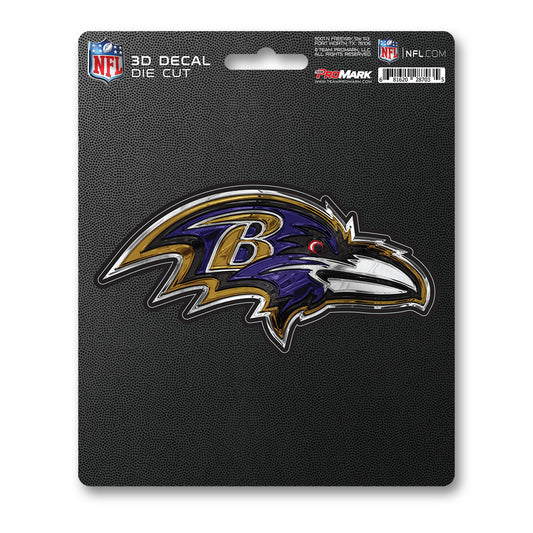 NFL - Baltimore Ravens 3D Decal Sticker