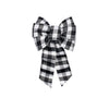 Holiday Trims Assorted Plaid Wired Christmas Bow 14 in. (Pack of 12)