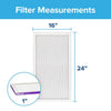 3M Filtrete 16 in. W x 24 in. H x 1 in. D 12 MERV Pleated Air Filter (Pack of 4)