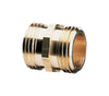 Gilmour 3/4 Brass Threaded Double Male Hose Connector