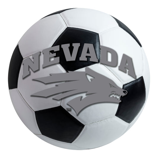 University of Nevada Soccer Ball Rug - 27in. Diameter