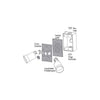Sigma Electric Rectangle Die-Cast Metal 1 gang 4.61 in. H X 2.85 in. W Lampholder Cover