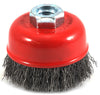 Forney 2.75 in. D X 5/8 in. Crimped Steel Cup Brush 14000 rpm 1 pc