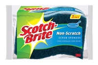 Scotch-Brite Non-Scratch Sponge For Multi-Purpose 4.4 in. L 3 pk