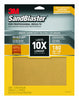 3M Sandblaster 11 in. L X 9 in. W 180 Grit Ceramic Sandpaper 4 pk