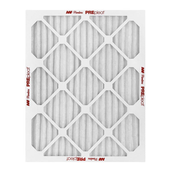 Filtro de aire plisado AAF Flanders PREpleat de 16 in. de ancho X 24 in. de alto X 1 in., MERV 10, paquete de 1 (paquete de 12)