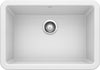 Ikon 27" Apron Single Bowl - White