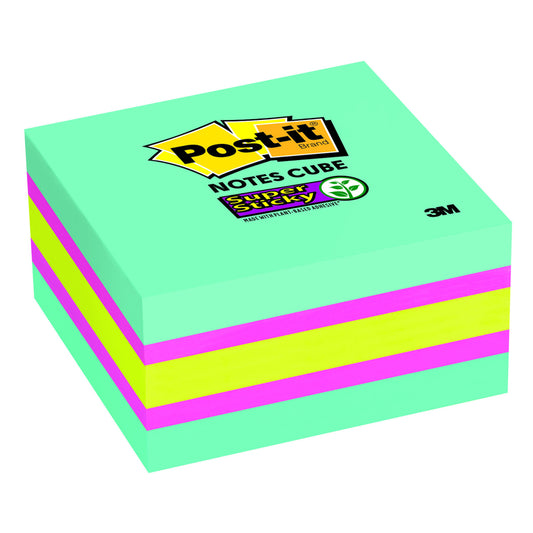 3M Post-it 3 in. W X 3 in. L Assorted Sticky Notes 1 pad
