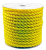 Wellington P9M32S0300Y01S Yellow Twisted Poly Rope 200 ft. L x 1/2 in. Dia. (Pack of 300)
