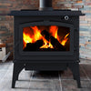 Pleasant Hearth 2200 sq ft Classic Wood Burning Stove 295 lb. cap.