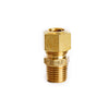 3/8 in. Compression X 1/4 in. D Male Brass Connector (Pack of 5)