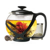 Primula Tempo 40 oz. Round Black Glass Teapot