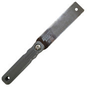 Vaughan Bear Saw 5-1/2 in. Carbon Steel Pull Stroke Thin Blade Double Edge Pull Saw 17 and 21 TPI Fi