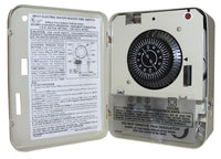 Intermatic Indoor Electric Water Heater Timer 250 V Gray - Open Box