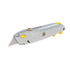 Stanley QuickChange 6-3/8 in. Retractable Utility Knife Gray 1 pk - Deal of The Week
