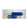 QEP 3.75 in. H X 4.5 in. W X 11 in. L Stainless Steel Square Notch Trowel 1 pk