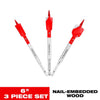 Diablo 6 in. L High Carbon Steel Spade Bit Set 3 pc