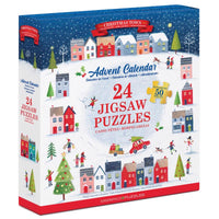Eurographics Christmas Advent Calendar Puzzle Multicolored 1200 pc - Open Box