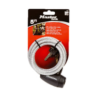 Master Lock 5/16 in. D X 60 in. L Vinyl Coated Steel Locking Cable