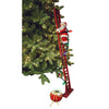 Mr. Christmas LED Multicolored Stepping Santa on Ladder Christmas Decor