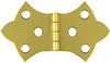 National Hardware 3-1/16 in. W X 1-11/16 in. L Solid Brass Gold Steel Decorative Hinge 1 pk - Deal of The Week