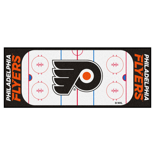 NHL - Philadelphia Flyers Rink Runner - 30in. x 72in.