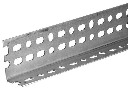 SteelWorks 0.075 in. X 2-1/4 in. W X 36 in. L Zinc Plated Steel Slotted Angle