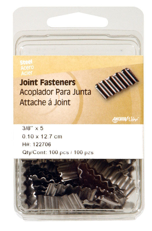 Hillman 5/8 in. L Joint Galvanized Steel Joint Fastener Spiral Shank Joint (Pack of 5)