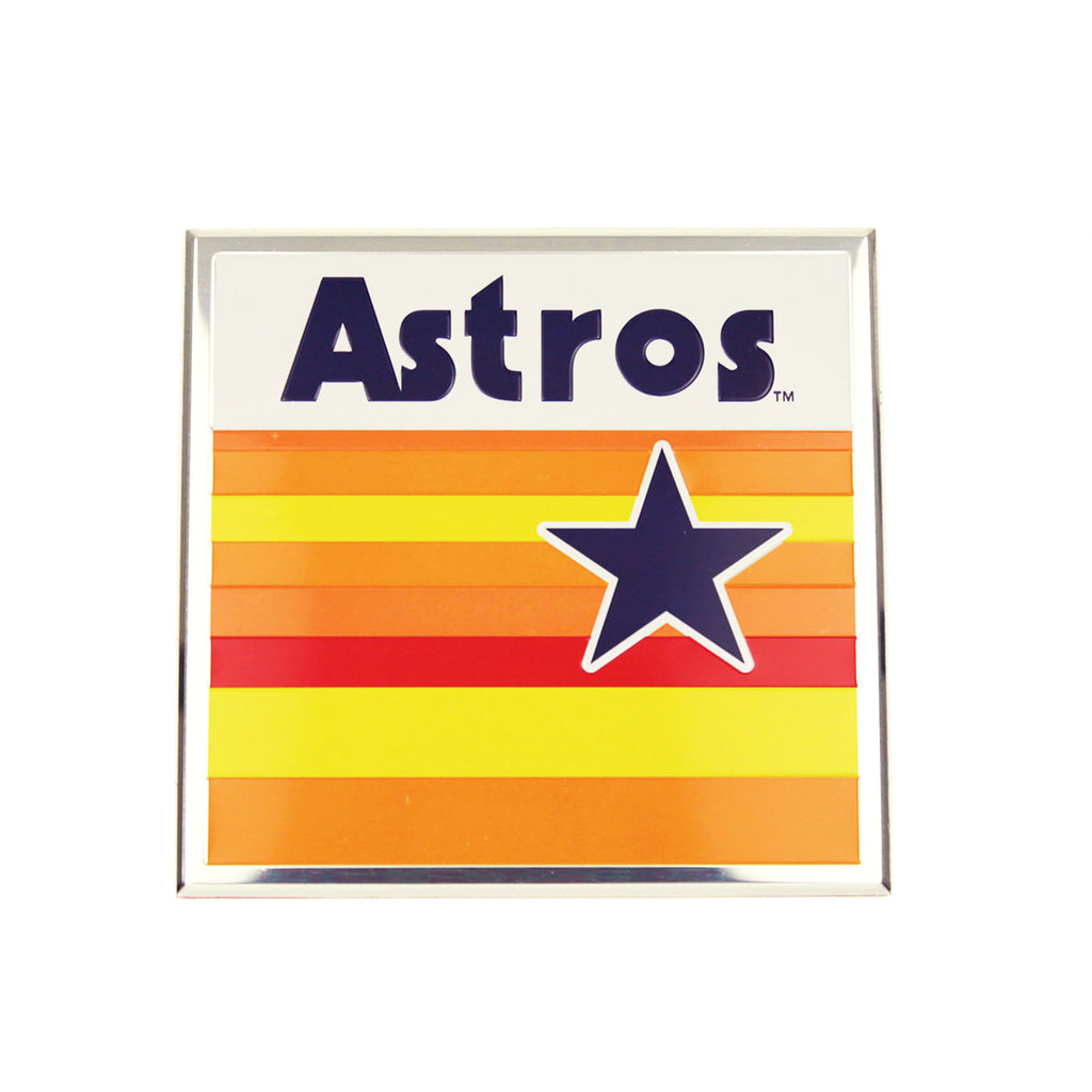 MLB - Houston Astros Retro Heavy Duty Aluminum Color Emblem