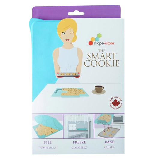 Shape+Store The Smart Cookie Blue Plastic Cookie Cutter 13 oz