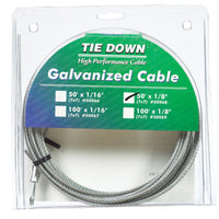 Tie Down Engineering 1/8 in. D X 50 ft. L Galvanized Steel Aircraft Cable - Deal of The Week