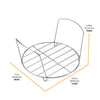 Instant Pot Silver Stainless Steel Roasting rack (Pack of 3)