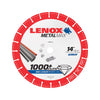 Lenox MetalMax 14 in. D X 1 in. Diamond/Metal Metal Cut-Off Blade 1 pc