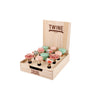 TWINE Beige Wood Countertop Display Case