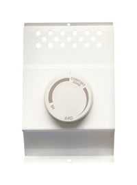 Cadet Heating and Cooling Dial Double Pole Line Voltage Baseboard Thermostat - Open Box