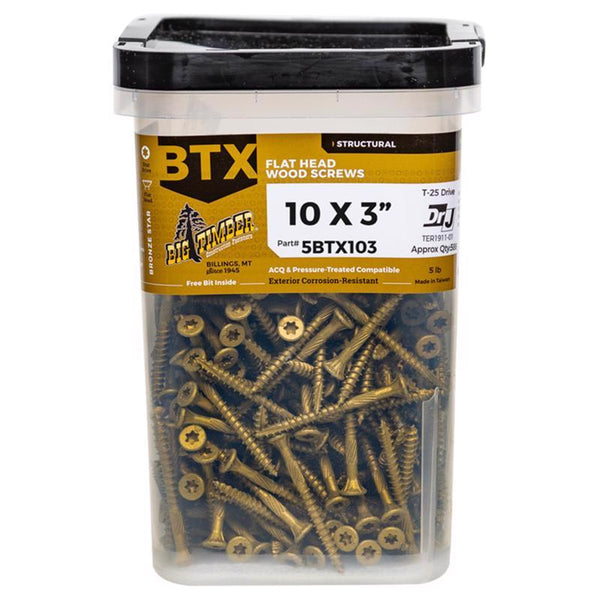 TORNILLOS PARA MADERA 3"L 5LBS