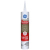 GE Advanced White Silicone 2 Kitchen and Bath Caulk Sealant 10.1 oz. (Pack of 12)