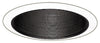 Halo Matte Black/White 6 in. W Metal Coilex Baffle Trim 310 W