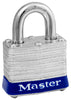 Master Lock 1-5/16 in. H X 3/4 in. W X 1-9/16 in. L Steel Pin Tumbler Padlock Keyed Alike