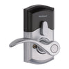 Kwikset SmartCode 955 Satin Chrome Metal Electronic Touch Pad Entry Lever