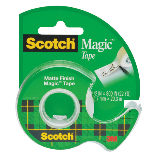 Scotch 1/2 in. W x 800 in. L Tape Clear (Pack of 8)