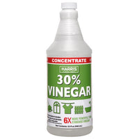 Harris Regular Scent Concentrated All Purpose Cleaning Vinegar Liquid 32 oz (Pack of 12)