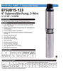 ECO-FLO 1-1/2 HP 3 wire 1200 gph Stainless Steel Submersible Pump