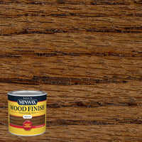 Minwax Wood Finish Semi-Transparent Satin Mocha Oil-Based Penetrating Wood Stain 0.5 pt (Pack of 4)
