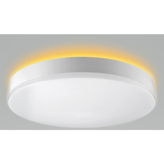 ETI 3.6 in. H x 16 in. W x 16 in. L White LED Ceiling Light Fixture