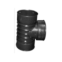 Advance Drainage Systems 4 in. Snap X 4 in. D Snap Polyethylene Tee 1 pk - Deal of The Week