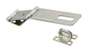 National Hardware Zinc-Plated Aluminum/Steel 4-1/2 in. L Double Hinge Safety Hasp 1 pk