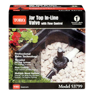 Toro Male NPT x Barb Jar Top Valve 1 in. 150 psi