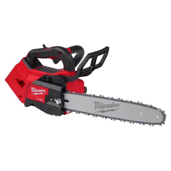 Motosierra a batería Milwaukee M18 FUEL con mango superior 2826-20T de 14 in y 18 V, solo herramienta